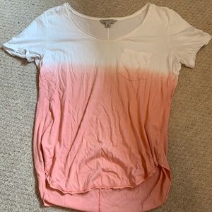 Ombré pink and white Calvin Klein shirt